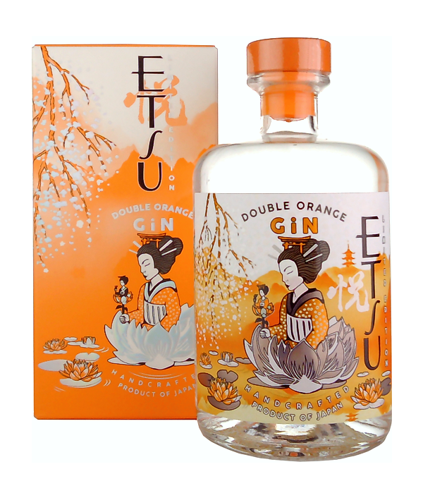 Etsu DOUBLE ORANGE Limited Edition Gin, 70 cl, 43 % vol 
