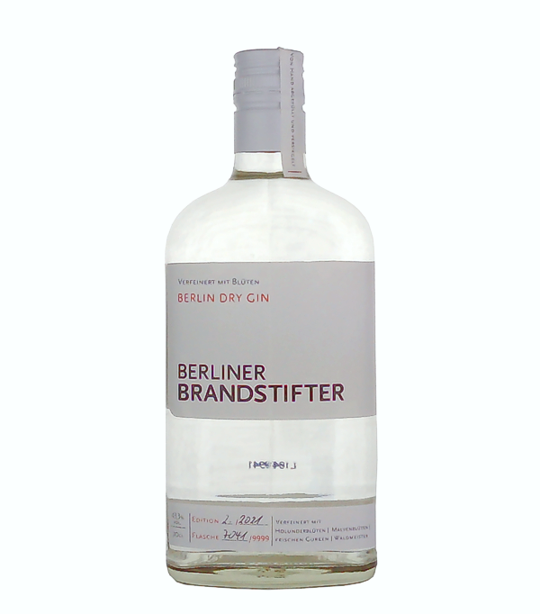 Berliner Brandstifter Berlin Dry Gin, 70 cl, 43.3 % vol 