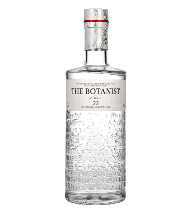 The Botanist Islay Dry Gin, 1.5 Liter, 46 % Vol., Schottland, Isle of Islay, Islay ist zwar eher für torfigen Whisky bekannt, aber mit dem Botanist Gin ist der Bruichladdich Destillerie ein Meisterstück gelungen. Der Premium Gin von der westlichen Seite der Insel begeistert Gin Kenner seit Jahren. Da wundert es nicht, dass es inzwischen auch eine grosse 1500 Liter Flasche mit 46 % Vol. zu kaufen gibt. Der Gin Botanist konzentriert sich auf die Stärken der Inselflora und stellt diese wunderbar in den Vordergrund. Die vielfältige Natur hat nämlich deutlich mehr zu bieten a