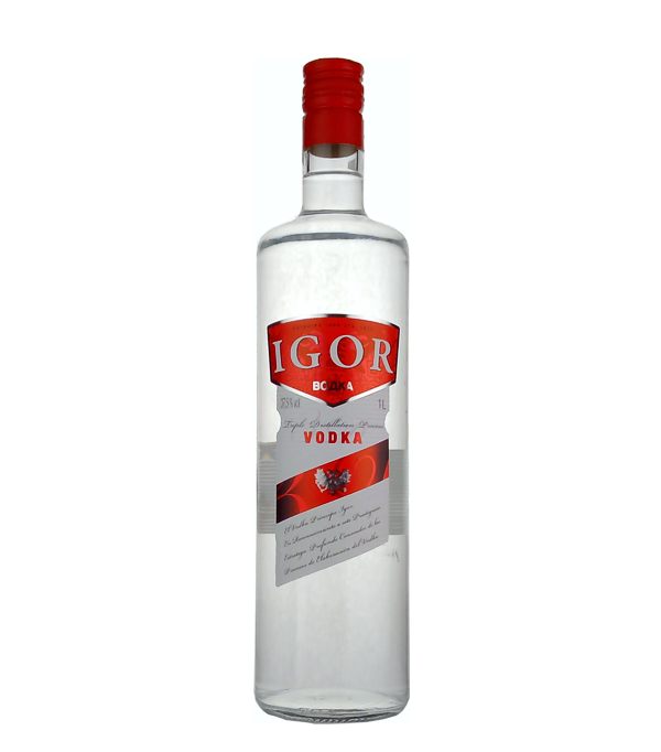 Igor Vodka, 1 Liter, 40 % Vol., , Dieser Premium-Wodka präsentiert subtile Aromen und Geschmacksrichtungen. Dreifache Destillation und Holzkohlefiltration machen diesen sehr sanften und sauberen Geschmack.  Er ist perfekt zum Mixen Ihres Lieblingscocktails, versuchen Sie es in einem Prince Igor Moscow Mule.