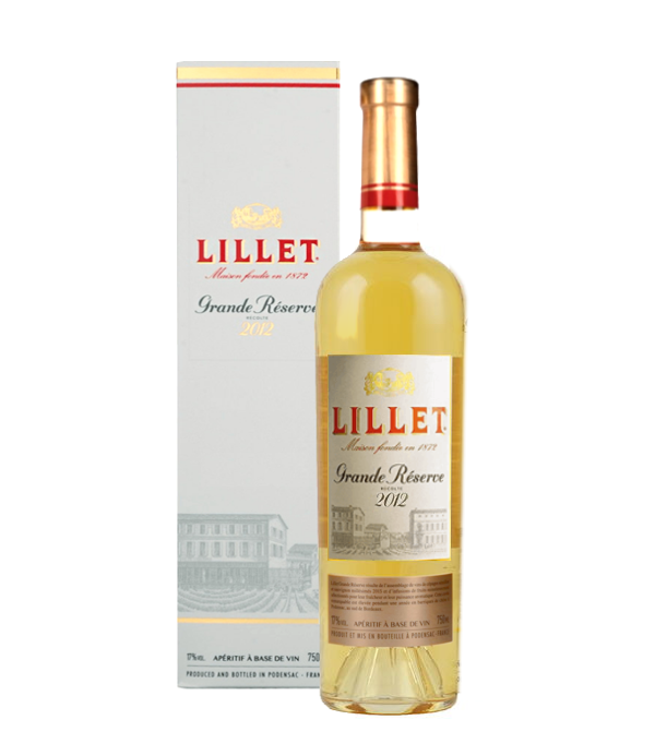 Lillet Blanc Grande Rserve 2012, 75 cl, 17 % Vol., , The creation of this prestigious vintage is exceptional. Its origin goes back to the ancestor of the family who settled in Podensac in 1680. The creation of the Rserve Jean de Lillet Blanc results from the fusion of a single vintage bottle of an AOC wine with fruit macerations. The wine stands out thanks to a 12-month barrel aging process, during which its subtle taste is expressed with grace, while the maturation of the fruits brings their roundness and freshness of their delicate perfumes. We