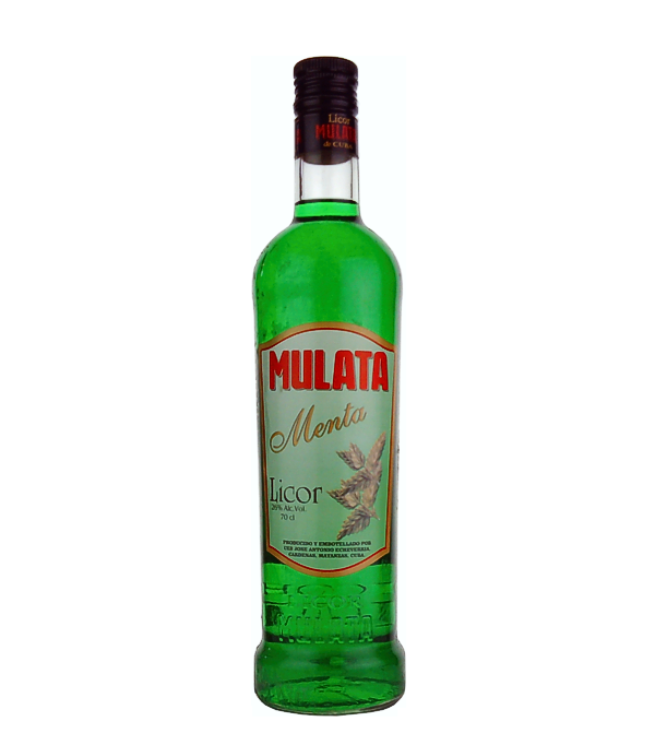 Ron Mulata Mulata Menta Licores, 70 cl, 26 % Vol. (Rum), Kuba, 