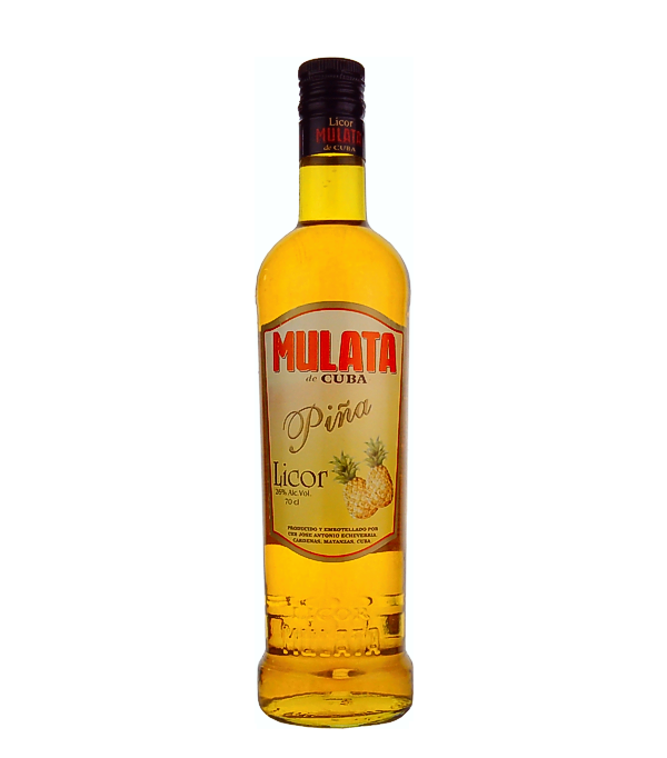 Ron Mulata Mulata Piña Licores, 70 cl, 26 % Vol. (Rum), Kuba, 