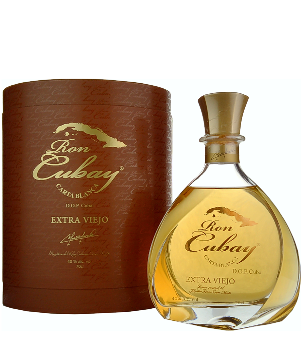Ron Cubay Carta Blanca Extra Viejo, 70 cl (Rum)