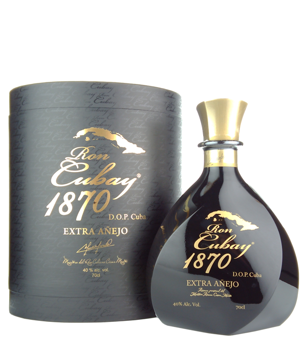 Ron Cubay Extra Añejo 1870, 70 cl, 40 % vol (Rum)
