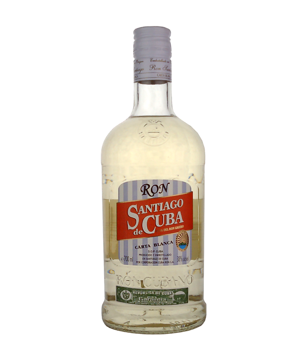 Santiago de Cuba Ron Carta Blanca, 70 cl, 38 % vol (Rum)