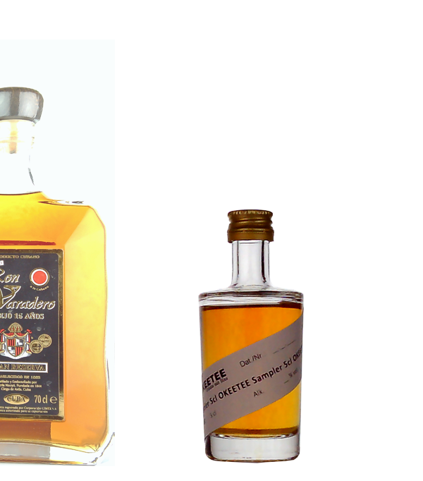 Ron Varadero Añejo 15 Años GRAN RESERVA Sampler, 5 cl, 38 % vol (Rum)