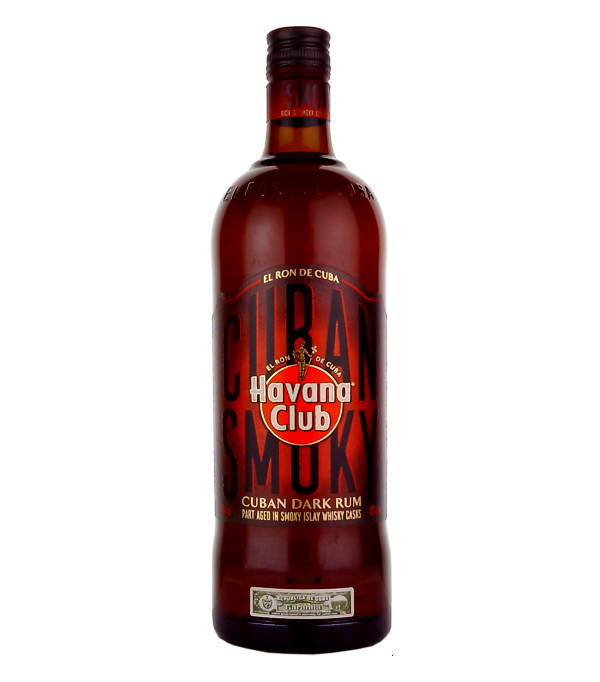 Havana Club CUBAN SMOKY Rum, 1 Liter, 40 % vol Rum