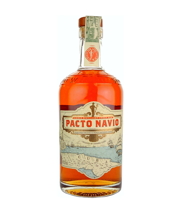Pacto Navio, Havana Club Single Distillery Cuban Rum SAUTERNES CASK, 70 cl, 40 % vol Rum
