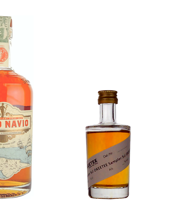Pacto Navio, Havana Club Single Distillery Cuban Rum SAUTERNES CASK Sampler, 5 cl, 40 % vol Rum