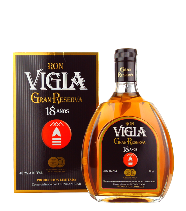 Ron Vigia Gran Reserva 18 Años, 70 cl, 40 % vol (Rum)