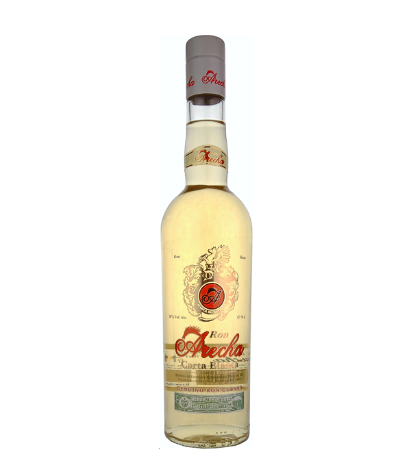 Ron Arecha Carta Blanca, 70 cl, 38 % vol (Rum)