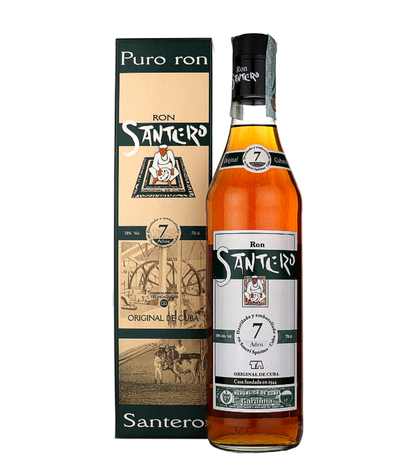 Ron Santero Añejo Oscuro 7 Años Rum, 70 cl, 38 % vol