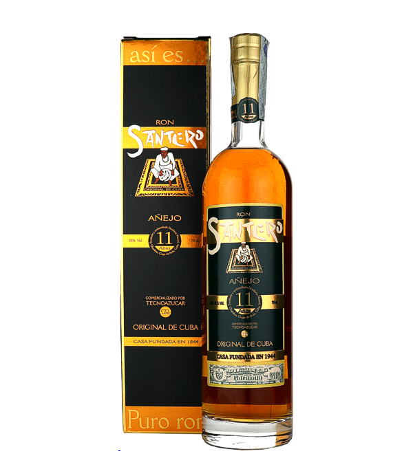 Ron Santero Gran Paraíso 11 Años Rum, 70 cl, 38 % vol Rum
