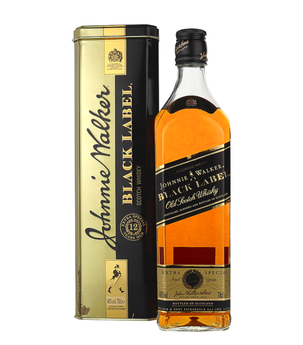 Johnnie Walker 12 Years Old Black Label «Extra Special», 70 cl, 40 % Vol. (Whisky), Schottland, 