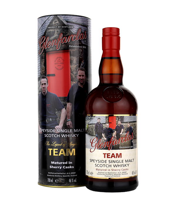 Glenfarclas TEAM The Legend of Speyside 2014, 70 cl, 46 % Vol. (Whisky), Schottland, Speyside, 