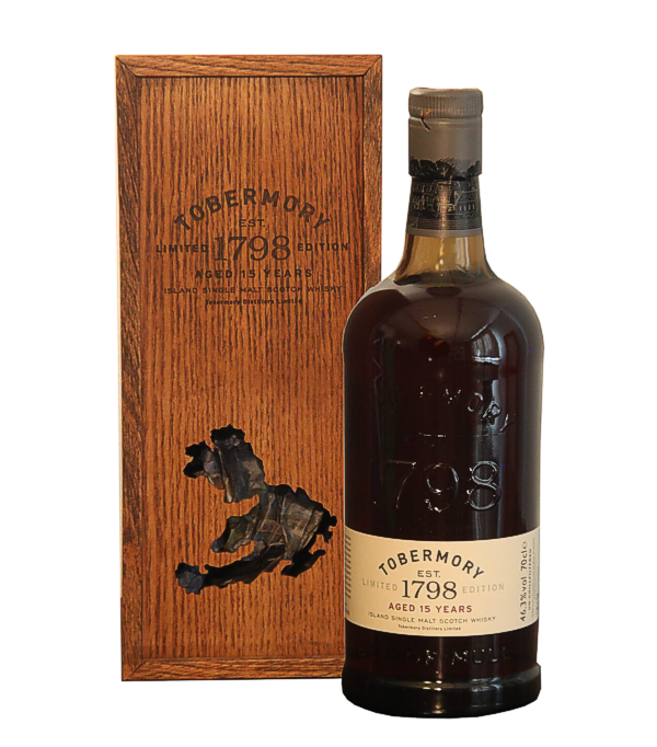 Tobermory 15 Years Old «Limited Edition», 70 cl, 46.3 % Vol. (Whisky), Schottland, Mull, 
