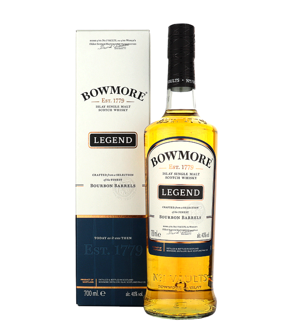 Bowmore LEGEND Islay Single Malt, 70 cl, 40 % vol (Whisky)