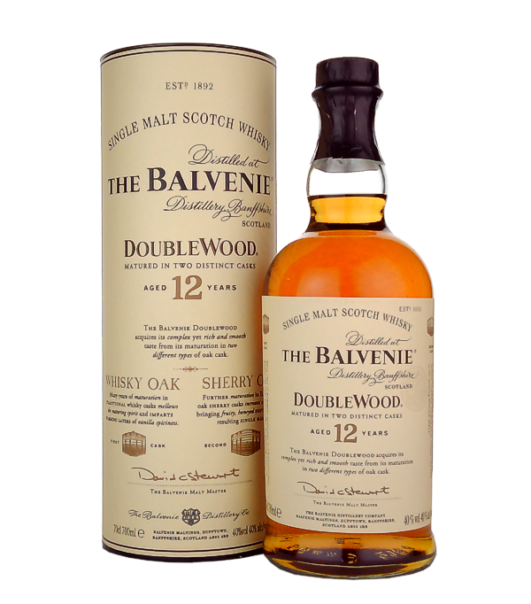 Balvenie 12 Years Old «DoubleWood» 2010/2022, 70 cl, 40 % vol (Whisky)