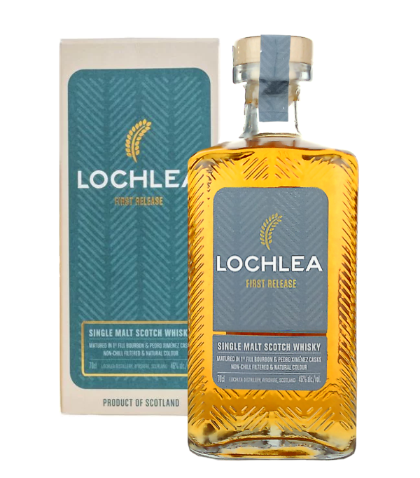 Lochlea FIRST RELEASE Single Malt Scotch Whisky, 70 cl, 46 % vol