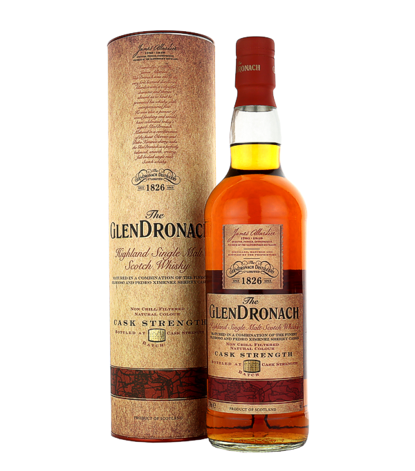 GlenDronach CASK STRENGTH Batch 5 2015 Highland Single Malt, 70 cl, 55.3 % Vol. (Whisky), Schottland, Highlands, 