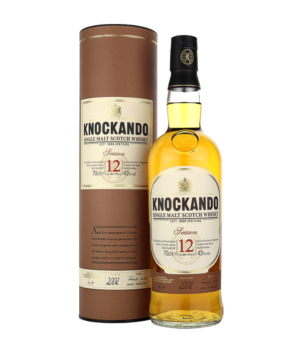 Knockando 12 Ans Saison 2002/2014, 70 cl, 43 % Vol. (Whisky), Schottland, Speyside, 