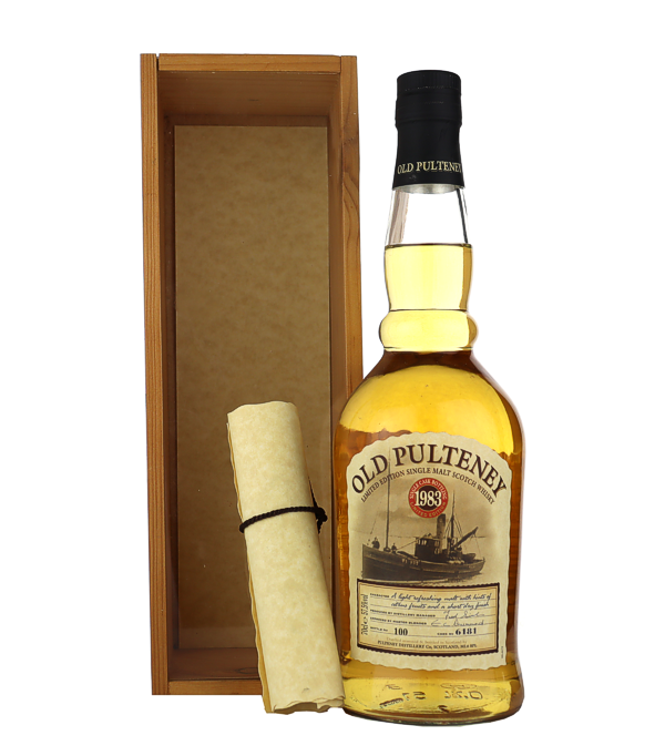 Old Pulteney Limited Edition 'Single Cask Bottling' 1983/2003, 70 cl, 57.5  % Vol. (Whisky), Schottland, Highlands, Barrel number: 6181