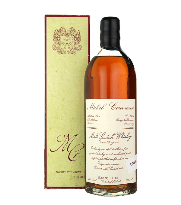 Michel Couvreur Over 12 Years Old Malt Scotch Whisky, 70 cl, 43 % Vol., Schottland, 