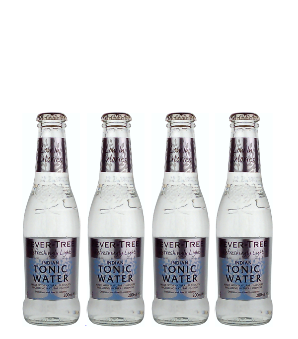Fever Tree 4x20 cl Refreshingly Light Tonic Water, 80 cl, 0 % Vol., , Fever-Tree Light Tonic Water is refined with the same plant extracts as our Premium Indian Tonic Water, but with added fructose. The light version contains 46% fewer calories and creates a balance to the bitter quinine thanks to the fructose used. The ideal partner for all types of gin and vodka is perfect for calorie-conscious connoisseurs who don`t want to compromise on taste.