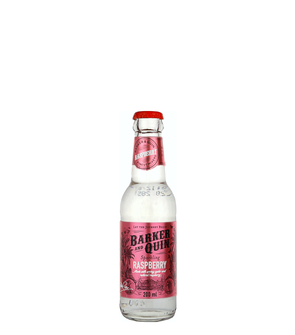 Barker & Quin Raspberry Fizz Tonic Water, 20 cl, 0 % Vol., , Der frische und fruchtige Raspberry Fizz ist süss, säuerlich und sprudelnd.