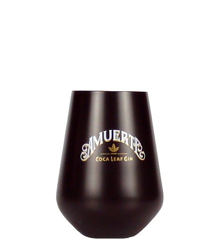 Amuerte Black Glass, 40 cl, , Black Amuerte glass, gold on the inside, with the 