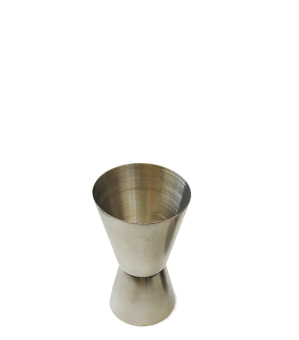 Jigger 1.5 cl / 3 cl made of stainless steel,  , , Stainless steel jigger / bar measure with 1.5 cl + 3 cl.
