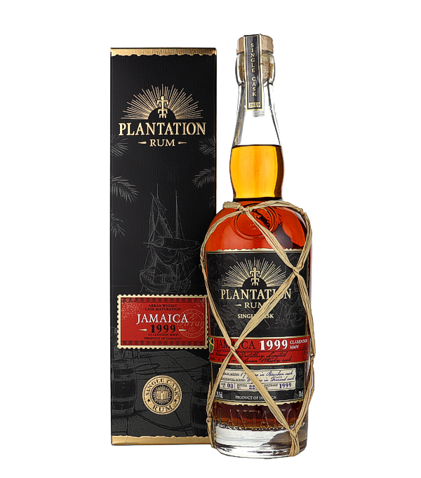Plantation JAMAICA 1999 Single Cask Collection Rum 2019 (Arran Cask), 70 cl, 46.7 % vol Rum