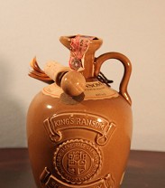 King`s Ransom 12 Years old «Brown Ceramic Flagon» 1970 43%vol, 75cl (Whisky)