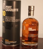 Bruichladdich Port Charlotte, 10 Years, second limited edition, 70cl (Whisky)