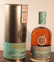Bruichladdich 14 Years Old «The Italian Collection» 1993 Brunello & French Oak 46%vol, 70cl (Whisky)
