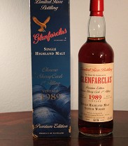 Glenfarclas 12 Years Old «Limited Rare Bottling» Premium Edition Oloroso Sherry 1989 / 2002 43%vol, 70cl (Whisky)