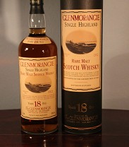 Glenmorangie 18 Years Old Single «Highland Rare Malt Scotch Whisky» 43%vol, 70cl