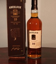Aberlour 10 Years Old «Highland Single Malt» Etikeltte St. Drostan`s Well 40%vol, 70cl (Whisky)