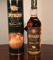 Speyburn 10 Years Old Highland Malt Scotch Whisky 40%vol, 70cl