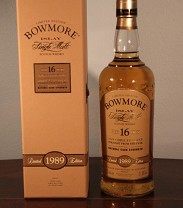 Bowmore 16 Years Old «Limited 1989 Edition» 1989/2005 51.8%vol, 70cl (Whisky)