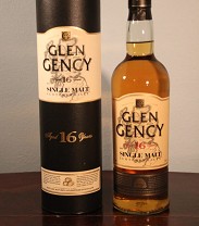 Glen Gency 16 Years Old Single Malt Scotch Whisky 40%vol, 70cl