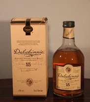 Dalwhinnie 15 Years Old Highland Single Malt Scotch Whisky (ca. 1985/2000) 43%vol, 70cl