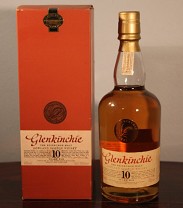 Glenkinchie 10 ans d`ge The Edinburgh Malt ancienne version vers 1996/2006 43%vol, 70cl (Whisky)
