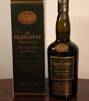 Glenlivet ARCHIVE «Pure Single Malt - Green Label» 1990er Jahre 43%vol, 70cl (Whisky)