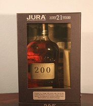 Jura 21 Years Old «Celebrating 200 Years Of The Jura Distillery» 2010 44%vol, 70cl (Whisky)