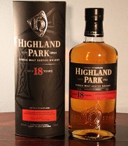 Highland Park 18 Years Old Single Highland Malt 43%vol, 70cl (Whisky)