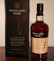 Highland Park 21 Years Old «Vintage 1983» Cask #1096 1983/2003 56.4%vol, 70cl (Whisky)