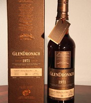 Glendronach 39 Years Old «Single Cask - Batch 2» 1971/2010 48.8%vol, 70cl (Whisky)