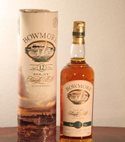 Bowmore 12 Years Old »Seagulls» (green stripe cap) ca.1991/2003 40%vol, 70cl (Whisky)